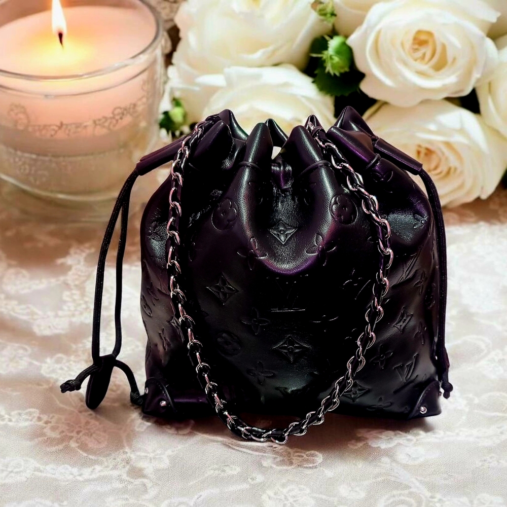 Elegant Black Chain Bag